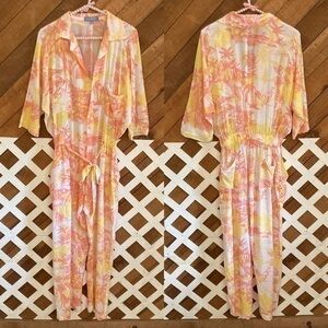 Paradised Apres tropical Beach jumpsuit size S